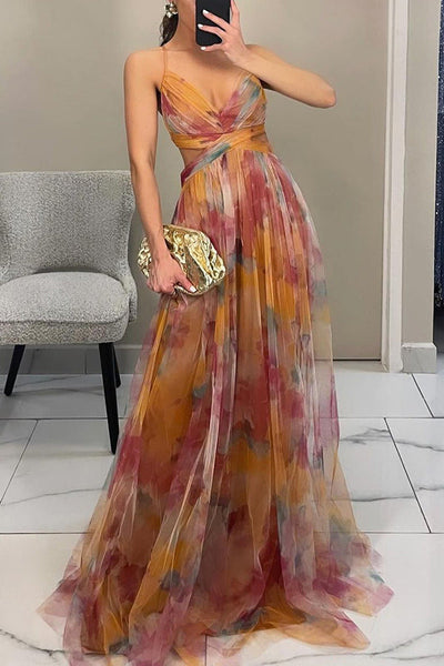 Gisele - Flattering Floral Maxi Dress